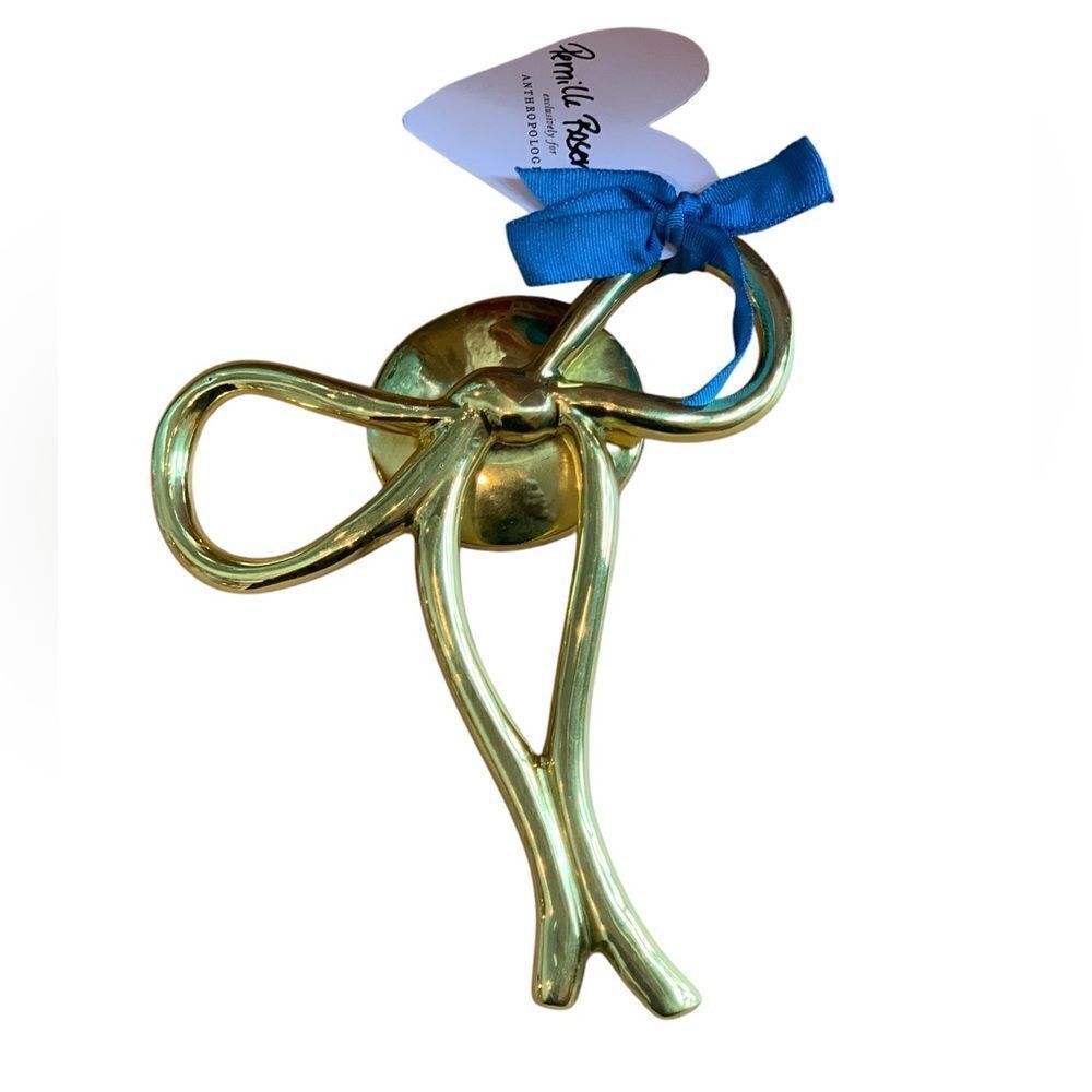 Anthropologie X Pernille Rosenkilde Brass Bow Bottle Opener